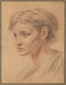 Hlava dívky, 1763. od Jean Baptiste Greuze