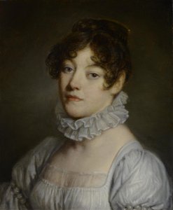 Portrét mladé ženy od Jean Baptiste Greuze