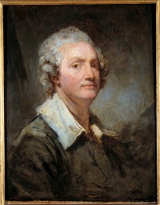 Autoportrét Jean Baptiste Greuze (1725-1805) 18. století Sun. 0,65x0,51 m od Jean Baptiste Greuze