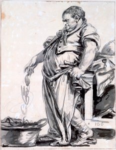 Řezník, c1745-1805 od Jean Baptiste Greuze