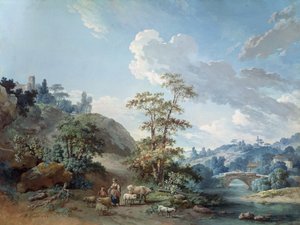 Most v údolí, 1778 (kvaš)