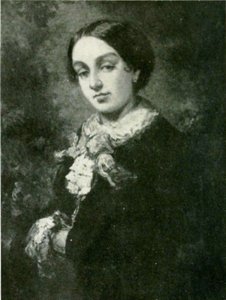 George Sand (1804-1876) P od Jean Baptiste Isabey