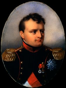 Porträt von Kaiser Napoléon I. Bonaparte 1769-1821, frühes 19. Jahrhundert von Jean Baptiste Isabey