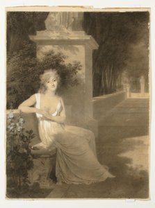 Portrét Thérésy Tallienové jako múzy poezie