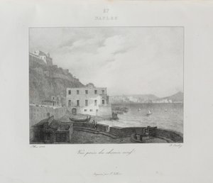Cesta do Itálie v roce 1822 od Jean Baptiste Isabey