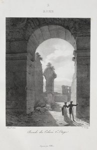 Cesta do Itálie v roce 1822 od Jean Baptiste Isabey