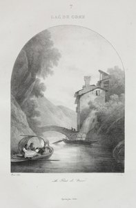Cesta do Itálie v roce 1822 od Jean Baptiste Isabey