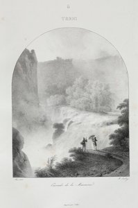 Cesta do Itálie v roce 1822 od Jean Baptiste Isabey