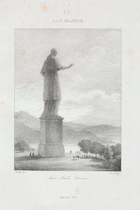 Cesta do Itálie v roce 1822 od Jean Baptiste Isabey