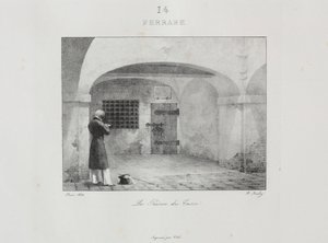 Cesta do Itálie v roce 1822 od Jean Baptiste Isabey