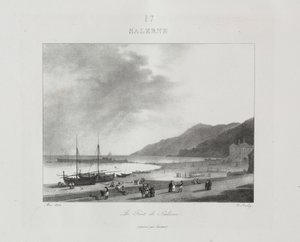 Cesta do Itálie v roce 1822 od Jean Baptiste Isabey