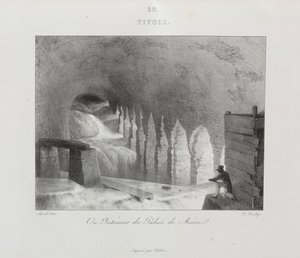 Cesta do Itálie v roce 1822 od Jean Baptiste Isabey