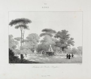 Cesta do Itálie v roce 1822 od Jean Baptiste Isabey