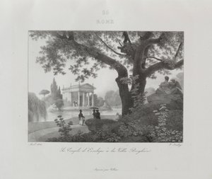 Cesta do Itálie v roce 1822 od Jean Baptiste Isabey