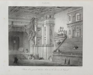 Reise nach Italien im Jahr 1822 von Jean Baptiste Isabey