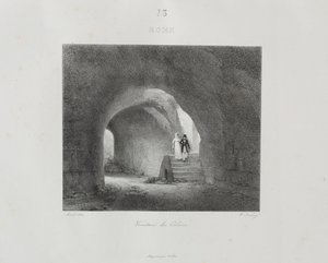 Voyage en Italie v letech 1822, 1833. od Jean Baptiste Isabey