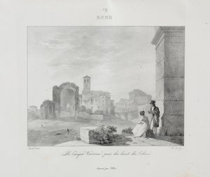 Reise nach Italien im Jahr 1822, 1833 von Jean Baptiste Isabey