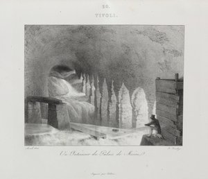 Cesta do Itálie v roce 1822, 1833. od Jean Baptiste Isabey