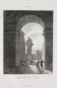 Cesta do Itálie v roce 1822, 1833. od Jean Baptiste Isabey