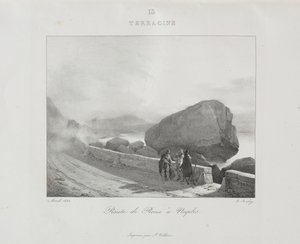 Cesta do Itálie v roce 1822, 1833. od Jean Baptiste Isabey