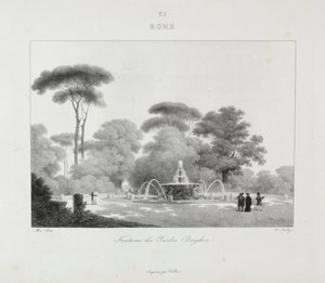 Cesta do Itálie v roce 1822, 1833. od Jean Baptiste Isabey