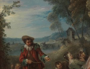Houpačka od Jean Baptiste Joseph Pater