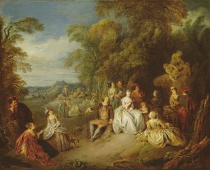 Neznámý obrázek od Jean Baptiste Joseph Pater