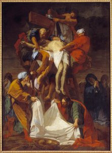 Obraz Sestup kříže od Jeana Jouveneta (1644-1717) 1697 ne. 4,24x3,12m