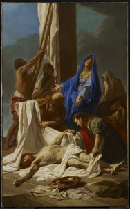 Oplakávání, kolem roku 1704