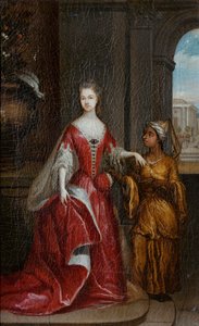 Nizozemsky: Elisabeth Savage (1699-1746). Manželka Fridricha z Nassau-Zuylensteyn, hraběte z Rochfordu Elisabeth Savage (1699-1746). Manželka Fridricha z Nassau-Zuylensteyn, hraběte z Rochfordu od Jean Baptiste Lantscroon