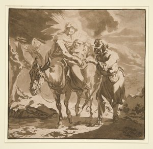 Útěk do Egypta od Jean-Baptiste Le Prince