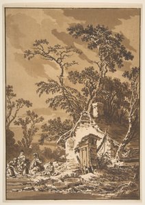 Die Wäscherinnen Les Laveuses von Jean Baptiste Le Prince