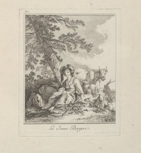 The Young Shepherdess, deska dva z Miscellaneous Clothing of the Northern Peoples
