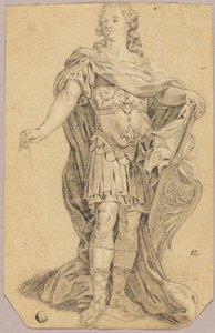 Socha Ludvíka XIV. od Jean Baptiste Lemoyne II