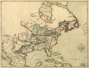 Franquelinova mapa Louisiany. LOC 2001620469