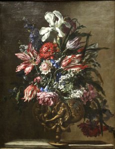 Květiny ve váze. od Jean Baptiste Monnoyer