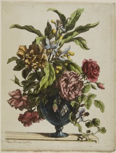 Váza s květinami od Jean Baptiste Monnoyer