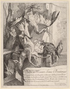 Frontispis od Jean Baptiste Oudry