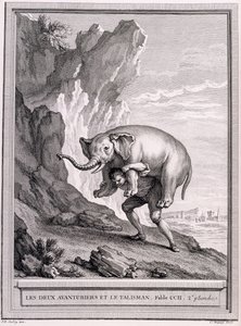Dva dobrodruzi a talisman, cca 1755-1759