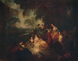 Country Party, c1722, c1915