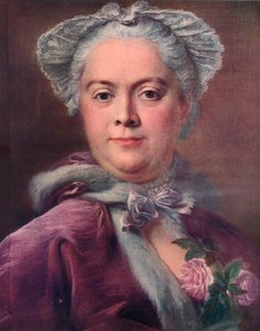Madame Valade, c1746 od Jean Baptiste Perronneau