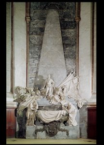 Hrobka maršála Maurice de Saxe (1696-1750) 1756-77 (mramor)