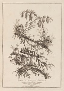 Zápisník Chinese Swings od Jean Baptiste Pillement