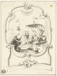 Chinoiserie od Jean Baptiste Pillement