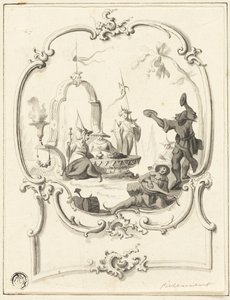 Chinoiserie od Jean Baptiste Pillement