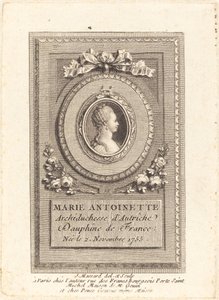 Marie Antoinetta od Jean Baptiste Raphael Urbain Massard