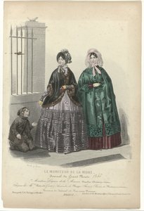 Le Moniteur de la Mode, 1845, č. 95: Coat & Caprice of the (...) od Jean Baptiste Reville