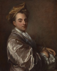 Portrét sochaře od Jean Baptiste Santerre