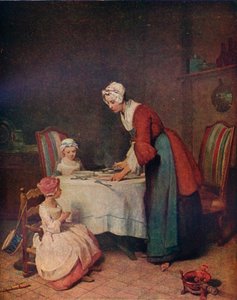 Le Benedicite Grace before Meat, c1740. 1911 od Jean Baptiste Simeon Chardin
