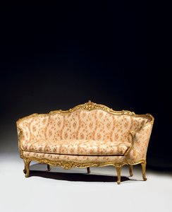 Pohovka Ludvíka XV., 1717 od Jean Baptiste Tilliard